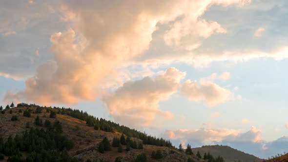 Clouds Over The Mountains