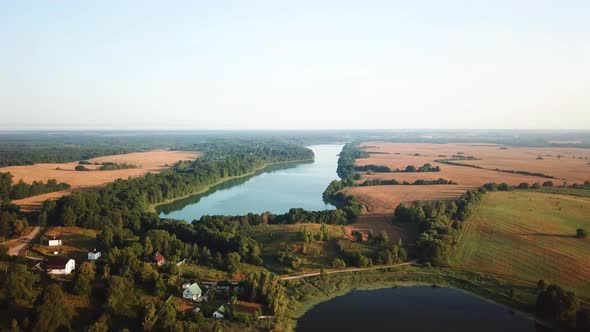 Lakes Zaozerskoe And Beloe 07