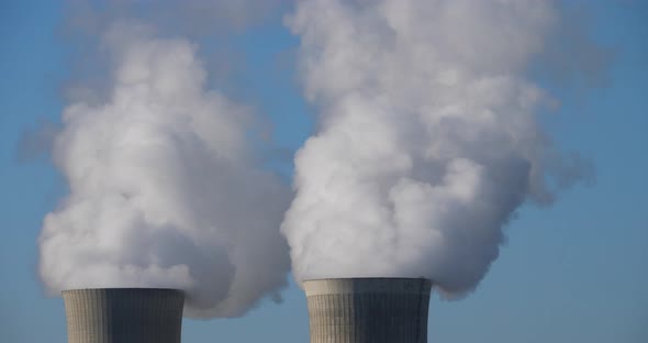 Nuclear power station, Dampierre en Burly, Loiret, France