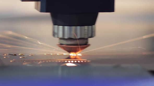 CNC Laser Cutting of Metal, Modern Industrial Technology