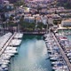 The top view from the drone of Kas resorts, bay, yahts, city in Mugla in Turkey - VideoHive Item for Sale