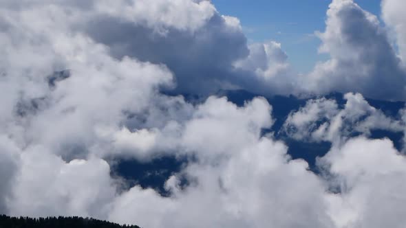 Clouds Over The Mountains