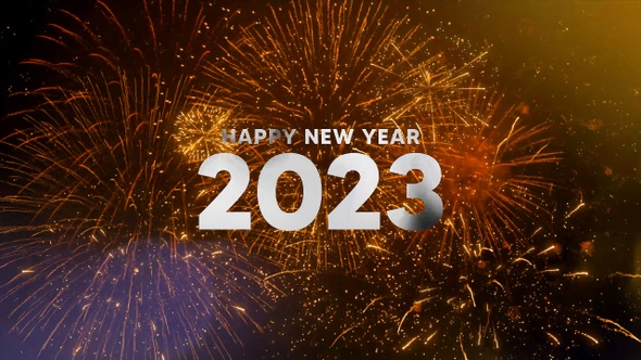 Happy New Year 2023 Greeting Animation V2