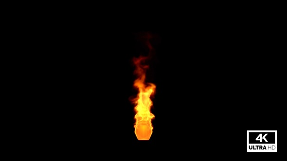 Flamethrower Fire Element V2 4K