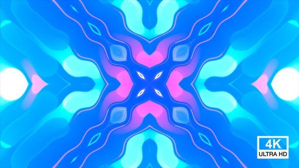 Kaleidoscope Background Loop 4K