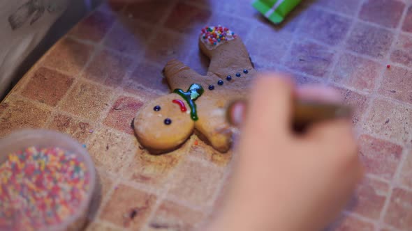 Home Video - Happy Kids Making Cookies at Home in the Kitchen