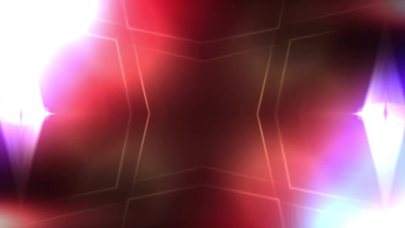 Abstract Colorful Kaleidoscopic Loopable Motion Graphic Background