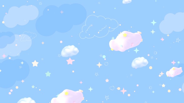 Cartoon Clouds Sky