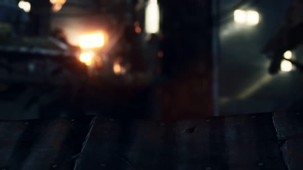 Neon Lights at Rainy Night alt