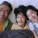 Happy Attractive cheerful asian Family Portrait Healthy harmony in life family day - VideoHive Item for Sale