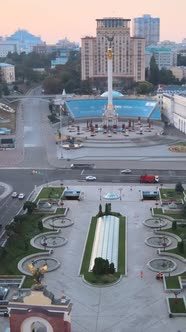 Center of Kyiv Ukraine