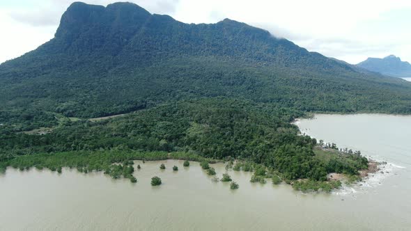 The Beaches at the most southern part of Borneo Island