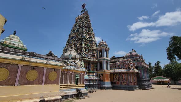 Hindu Kovil In Trinco Side View