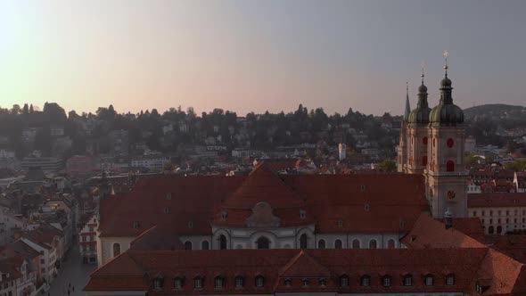 Abbey Cathedral of Saint Gall in Switzerland