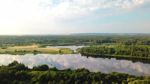 Western Dvina River Near The Villages Of Belikovo And Khotolya 16