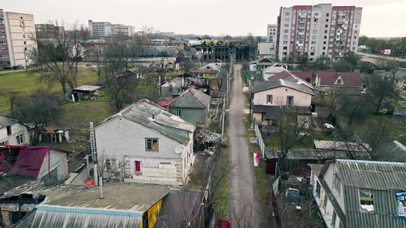 Ukraine War Ruin Chernihiv Building 2022 Destroyed Bomb Air Attack