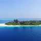 Maldives Island Tropical White Sand Beach Aerial View 04 - VideoHive Item for Sale
