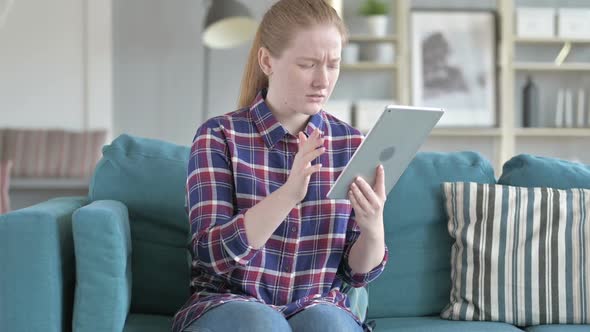 Woman Having Unsuccessful Online Shopping