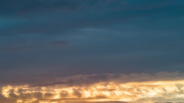 Beautiful sunset clouds