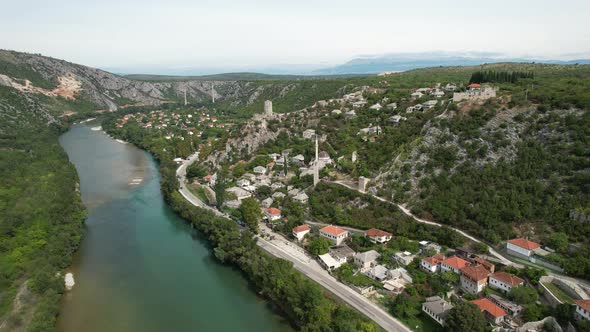 Pocitelj Neretva River