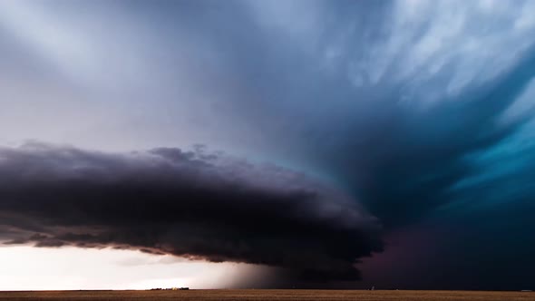 Spectacular Thunderstorm Lightning Strikes Dark Night (19)