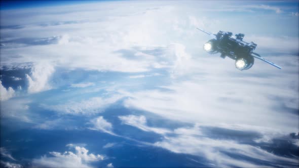 Space Shuttle Taking Off on a Mission alt