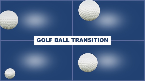 Golf Ball Tranisiton Pack 4K Ultra HD