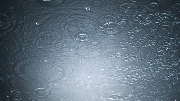 Water drop and ripple, Slow Motion