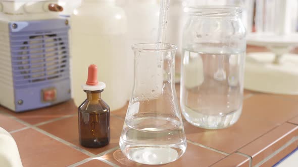 Chemical Laboratory Experiment. alt