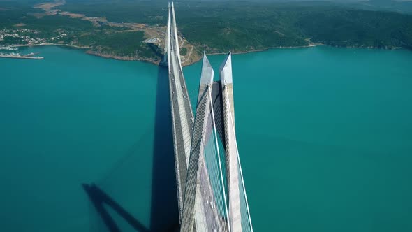 Blue Sea And Bridge