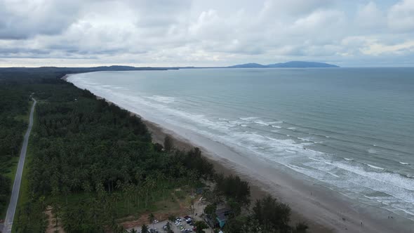 Prawn Fish Farm Aerial