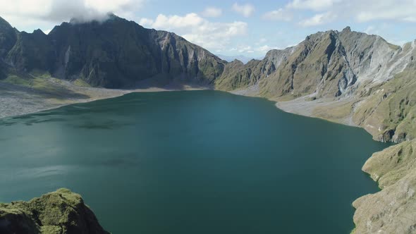 Crater Lake Pinatubo Philippines Luzon