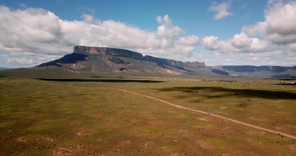 Off-road vehicle driving in Western Cape, South Africa