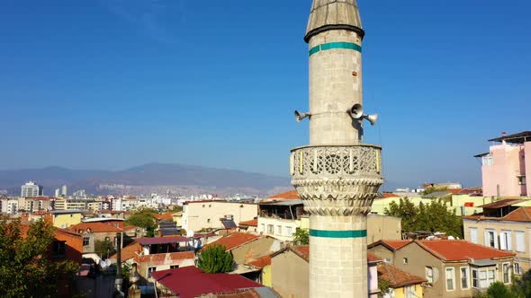 Summer Cityscape of Old Town Izmir