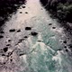 Drone flight over river with strong current - VideoHive Item for Sale