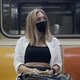 Woman in Subway Train - VideoHive Item for Sale