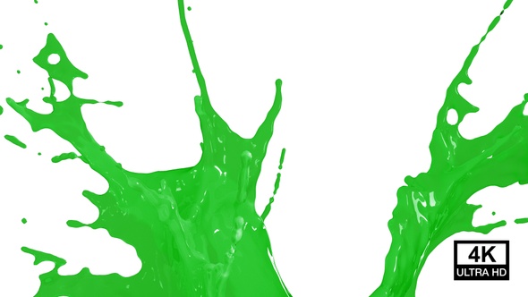 Green Paint Drops Splash V4 alt