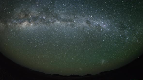 African Night Sky Time Lapse