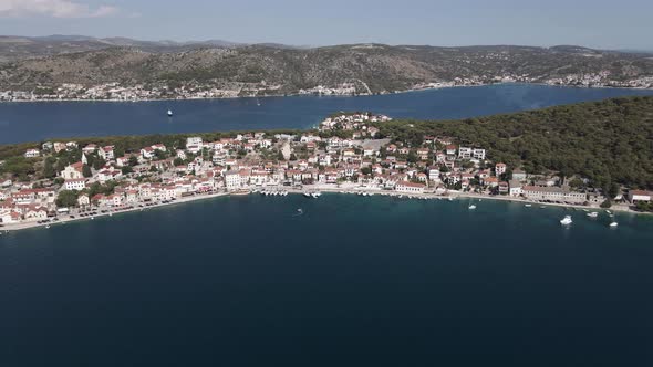 Drone Shots Around Harber Kroatia 4