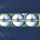 Animation Of A Gas Tanker. Top View. - VideoHive Item for Sale