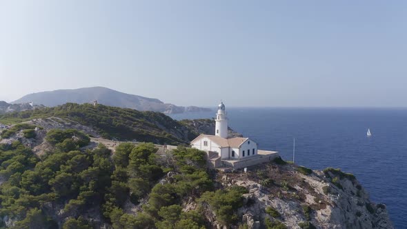 Far de Capdepera, Cala Ratjada, Mallorca, Balearic Islands, Spain