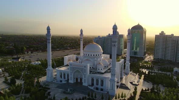 Mosque Pride of Muslims Named After the Prophet Muhammad in Shali