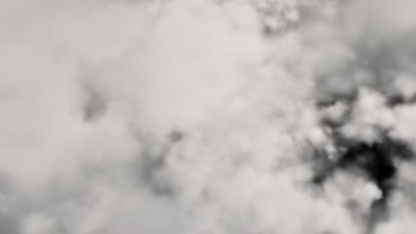 Slowly through the clouds alt