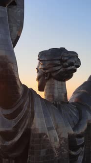 Motherland Monument in Kyiv Ukraine