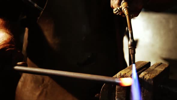 Welder using welding torch