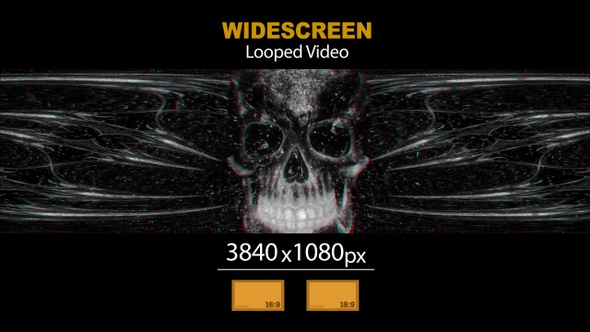 Widescreen Skull Explosion 02