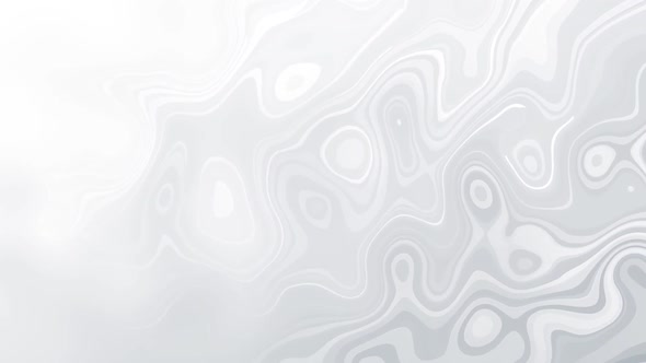 White smooth glossy abstract elegant liquid animation background.