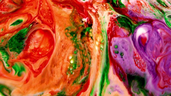 Abstract Colorful Paint Ink Explode 4 alt