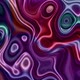 Purple Cyan Red Color Silky Wave Motion Liquid Animation - VideoHive Item for Sale