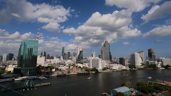 Bangkok on Chao Phraya River